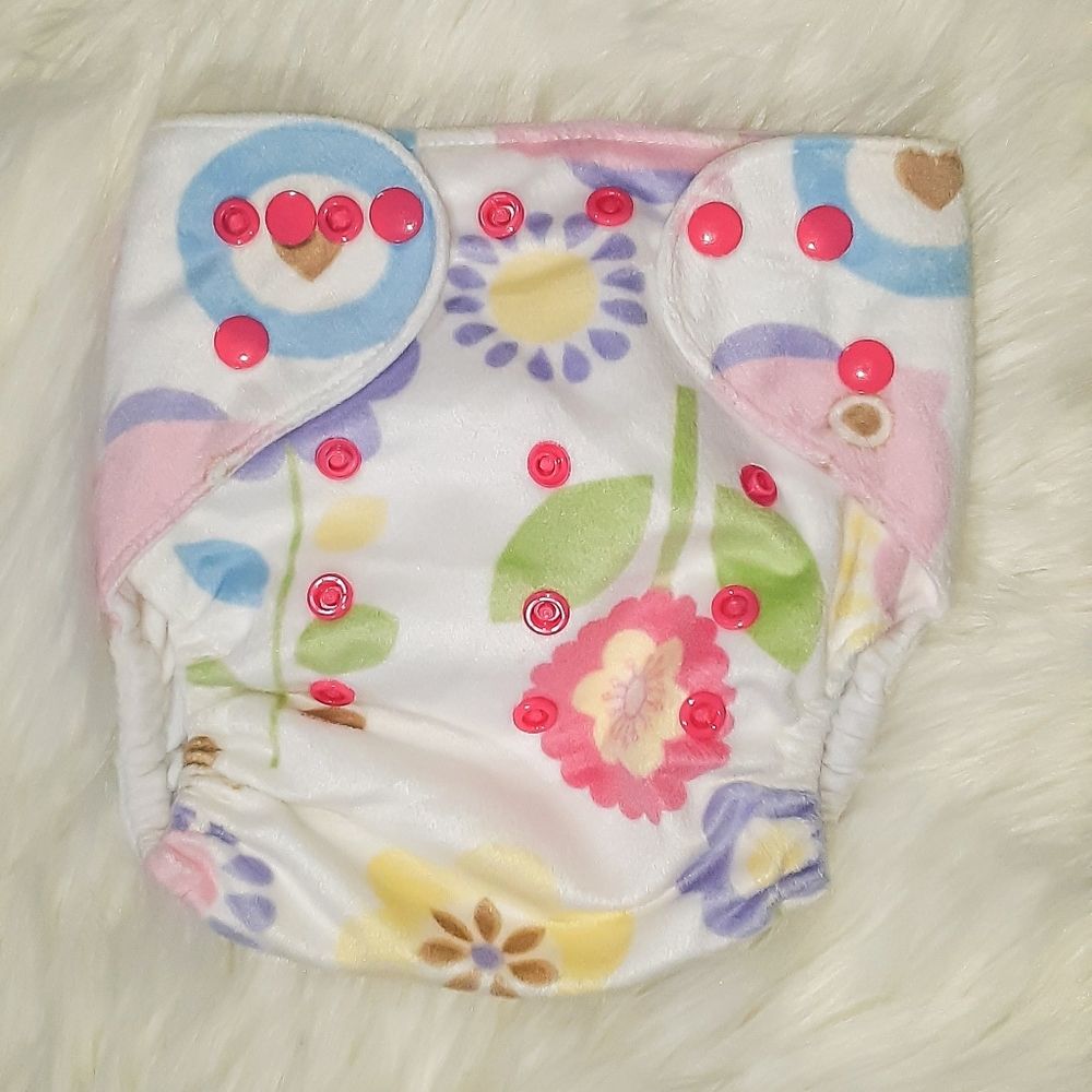MG BABY Reusable Cloth Diaper Beautiful Flowers